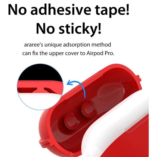 Araree Pops Case - Apple Airpod 3   Red Online