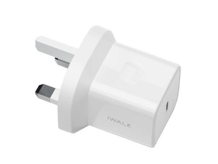 iWALK Leopard 20W PD Travel Charger - USB-C   20W   White For Sale