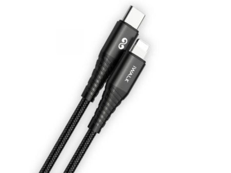 iWALK Twister PD Ultra Flexible Charge And Sync Cable - USB-C To Lightning   1 Meter   18W   Black Online