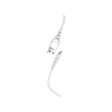 Aspor A102 USB-C Fast Charging Data Cable - 3A   1 Meter   White Online