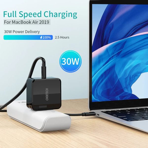 Choetech Power Delivery Charger - 30W   Black Online