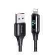 Mcdodo Digital Pro Fast Charge Data Cable - 1.2 Meters   Lightning   Black on Sale