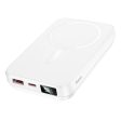 HOCO J88 Magnetic Wireless Charging Power Bank - 10,000mAh   White Hot on Sale