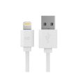 iWALK Trione Tangle Free Charging Cable - Lightning   1 Meter   White Hot on Sale