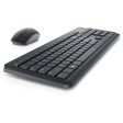 Dell KM3322W Wireless Keyboard and Mouse - 2.40GHz   Optical   1000dpi   Wireless   Black   Arabic English Keys - Keyboard & Mouse Combo Sale