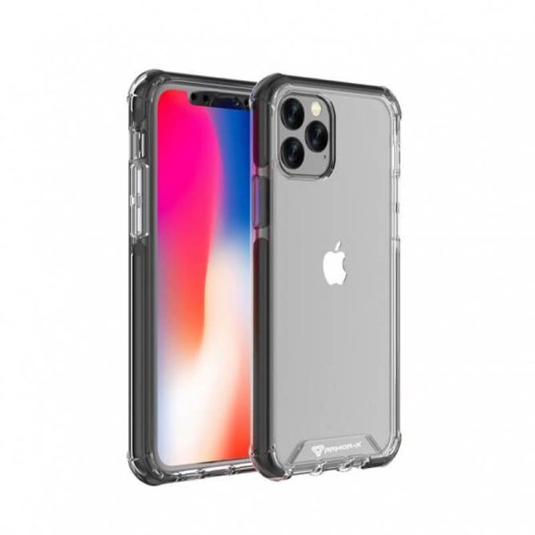 Armor-X Cbn Protective Case Miliatry Grade Shockproof Case - iPhone 12 & 12 Pro   Black Online Hot Sale