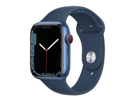 Apple Watch Series 7 - OLED   32GB   41mm   Bluetooth   Wi-Fi   Cellular   Blue For Discount