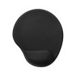 Mouse Pad Gel -  Rubber   Polyester   Black - Mouse Pad For Sale