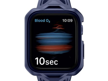 Itskins Spectrum Combo Watch Belt And Bumper Case Set - Apple Watch Se   4   5   6    40mm   2M Antishock   Blue Supply