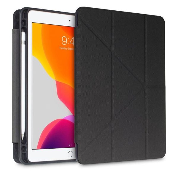 Torrii Torero Case With Pencil Slot - Apple Ipad 10.2 (2019)   Black Supply