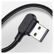 Mcdodo 90 Degree Light Cable - 1.8 Meters   Micro-USB   Black Online