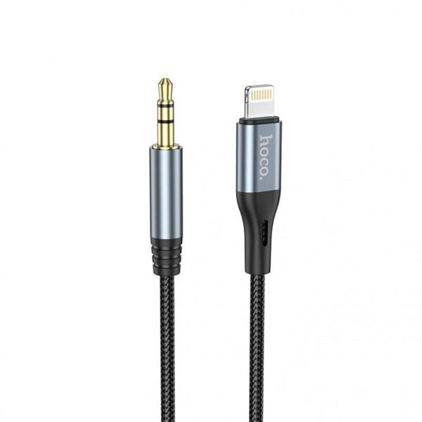 HOCO DUP03 AUX Cable - Lightning to 3.5mm   1 Meter Online Sale