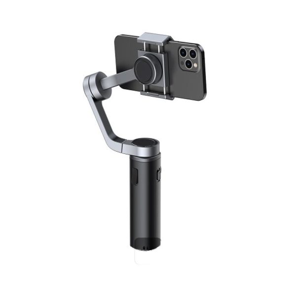 Baseus Control Smartphone Handheld Folding Gimbal Stabilizer Holder - Dark Grey Fashion