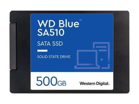 WD Blue SA510 SATA SSD - 500GB   2.5-inch   SATA-III - SSD (Solid State Drive) Online