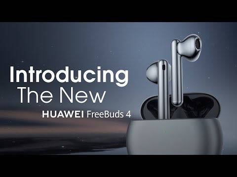 Huawei FreeBuds 4 Wireless Earbuds - Bluetooth 5.2   USB-C   Silver Frost Online Sale