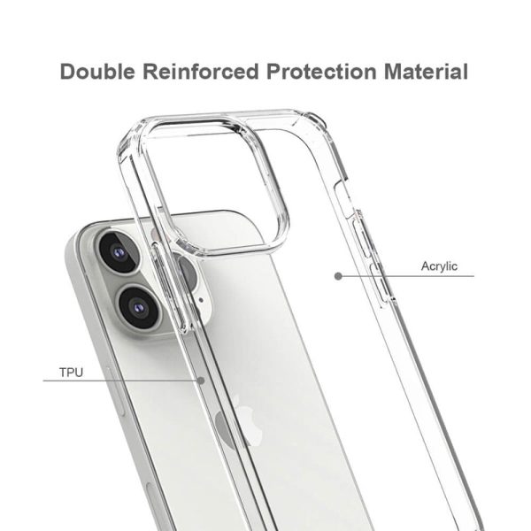 Armor-X Ahn Shockproof Protective Case - iPhone 13 Pro Max   Clear Online Hot Sale