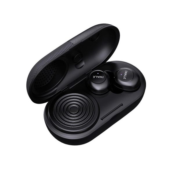 iWALK Amour Air Shell 2 In 1 True Wireless Stereo Bluetooth Earbuds & Speaker - Bluetooth   Black Hot on Sale