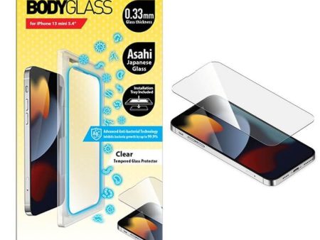 Torrii Bodyglass Screen Protector - iPhone 13 Mini   Anti-bacterial Coating   Clear For Discount