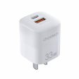 Choetech GaN Dual Port Charger - 33W   Type-C   White Hot on Sale