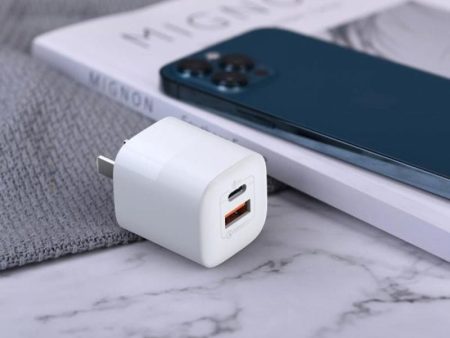 Choetech GaN Dual Port Charger - 33W   Type-C   White Hot on Sale