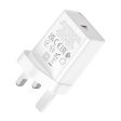 HOCO NK6 Rise Single Port Wall Charger - USB-C   20W   White on Sale