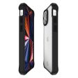 Itskins Hybrid Tek Case - 3M Drop Safe   iPhone 13 Pro Max   Black And Transparent Hot on Sale