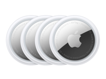 Apple AirTag - Bluetooth   White - Pack of 4 Online Sale