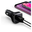 iWALK Power Delivery & QC 3.0 Car Charger - USB-C   USB-A   42W   Black Online Sale