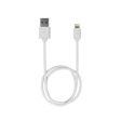 iWALK Trione Tangle Free Charging Cable - Lightning   1 Meter   White Hot on Sale