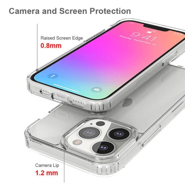 Armor-X Ahn Shockproof Protective Case - iPhone 13 Pro Max   Clear Online Hot Sale