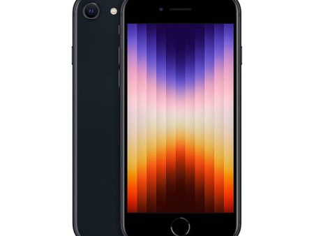 Apple iPhone SE 3 Gen- 64GB   4.7  Retina   Wi-Fi   5G   Black Color - Mobile Supply