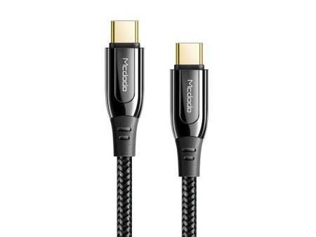 Mcdodo 100W Charging Cable - 1.2 Meters   USB-C To USB-C   Black For Cheap