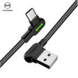 Mcdodo 90 Degree Light Cable - 3 Meters   USB-C   Black Supply