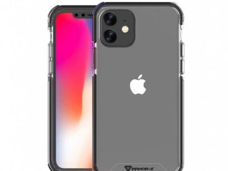 Armor-X Cbn Protective Case Miliatry Grade Shockproof Case - iPhone 12 Mini   Black For Cheap