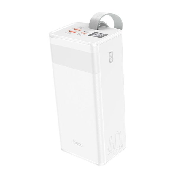 HOCO J86 Powermaster Power Bank - 40,000mAh   White Sale