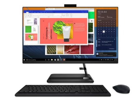 Lenovo IdeaCentre 3 AIO PC - i5   32GB   500GB SSD   23.8  FHD Non-Touch   2GB VGA   DOS (Without OS)   1YW   Black - Desktop Online Sale