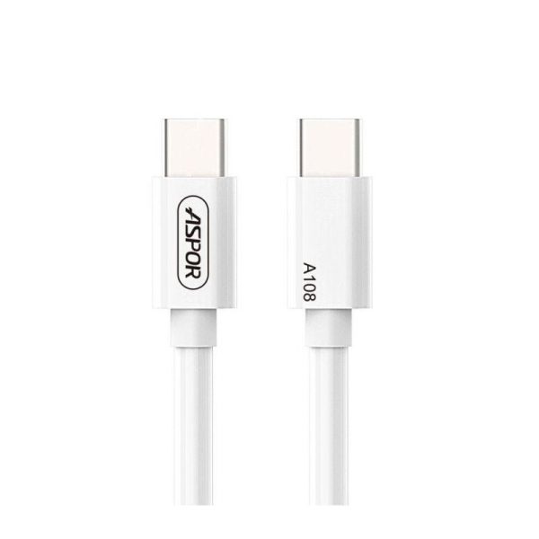 Aspor A108L Charging Cable - USB-C To USB-C   2 Meters For Cheap