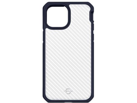 Itskins Hybrid Tek Case - 3M Drop Safe   iPhone 13 Pro Max   Deep Blue And Transparent For Sale