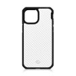 Itskins Hybrid Tek Case - 3M Drop Safe   iPhone 13 Pro Max   Black And Transparent Hot on Sale