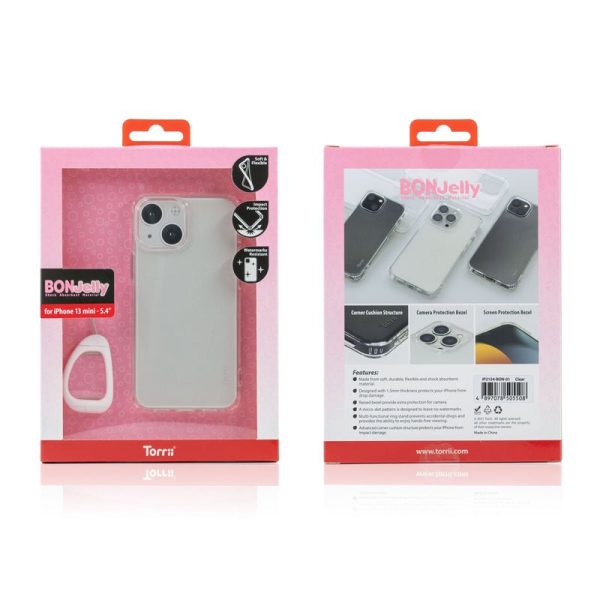 Torrii Bonjelly Case - iPhone 13 Mini   Clear Supply