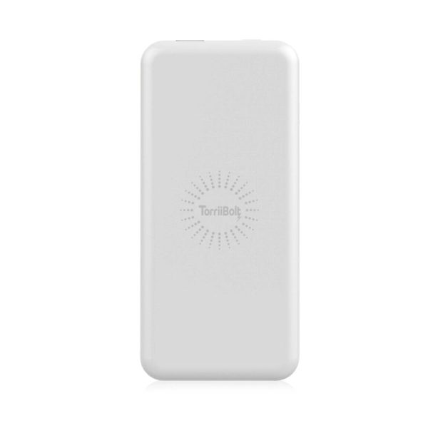 Torrii Bolt 2 in 1 Wireless Charger - 6000mAh   USB-C   White Sale