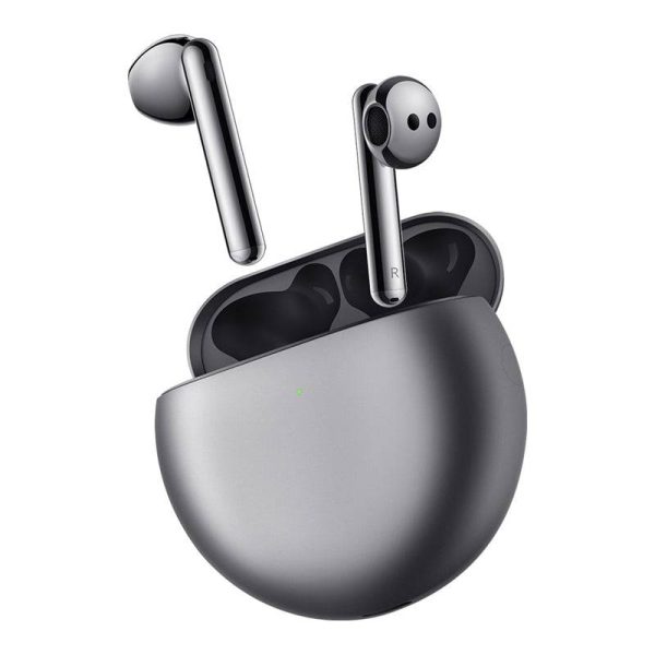 Huawei FreeBuds 4 Wireless Earbuds - Bluetooth 5.2   USB-C   Silver Frost Online Sale