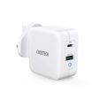 Choetech GaN Dual Port Charger - 65W   Type-C   White Online now