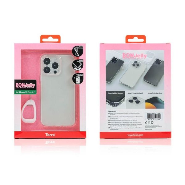 Torrii Bonjelly Case - iPhone 13 Pro   Clear Online now