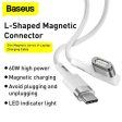 Baseus USB Type-C to Lightning L-shaped Port Cable - 60W   2 Meter   White Discount