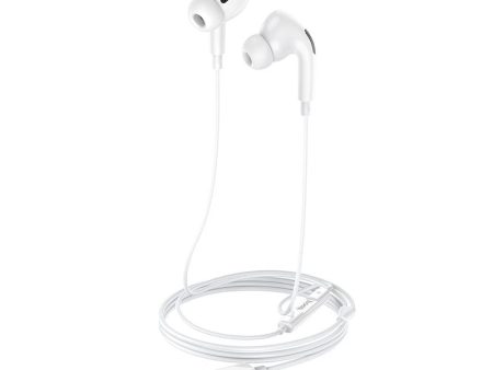 HOCO M1 Pro Wired Earphones - USB-C   12 mm   White Online