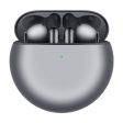 Huawei FreeBuds 4 Wireless Earbuds - Bluetooth 5.2   USB-C   Silver Frost Online Sale