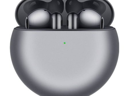 Huawei FreeBuds 4 Wireless Earbuds - Bluetooth 5.2   USB-C   Silver Frost Online Sale